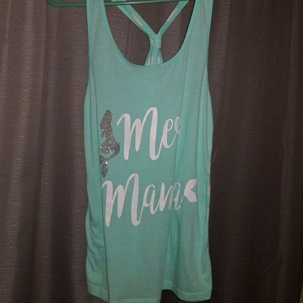 Adorable mermaid tank
